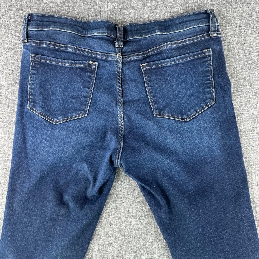 Banana Republic Jeans Womens 31/12 Sculpt Skin Dark Wash Blue Skinny Stretch - Picture 5 of 10